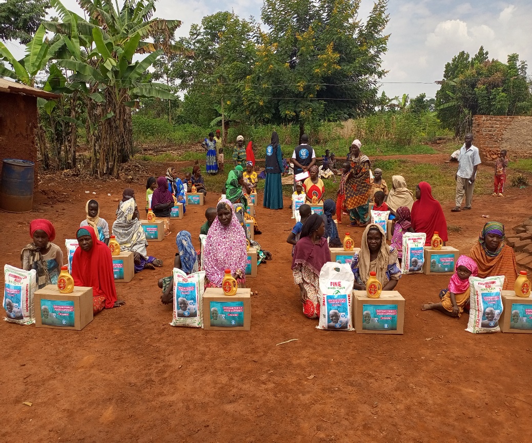 Orphan family food support distribution by Dost Aid Global in Uganda