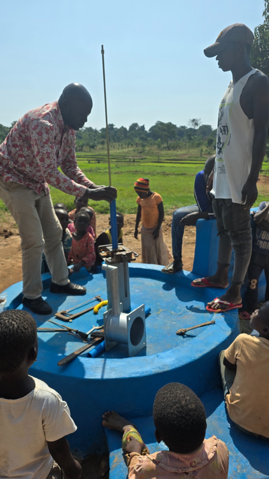 Zakat support reaching a household
